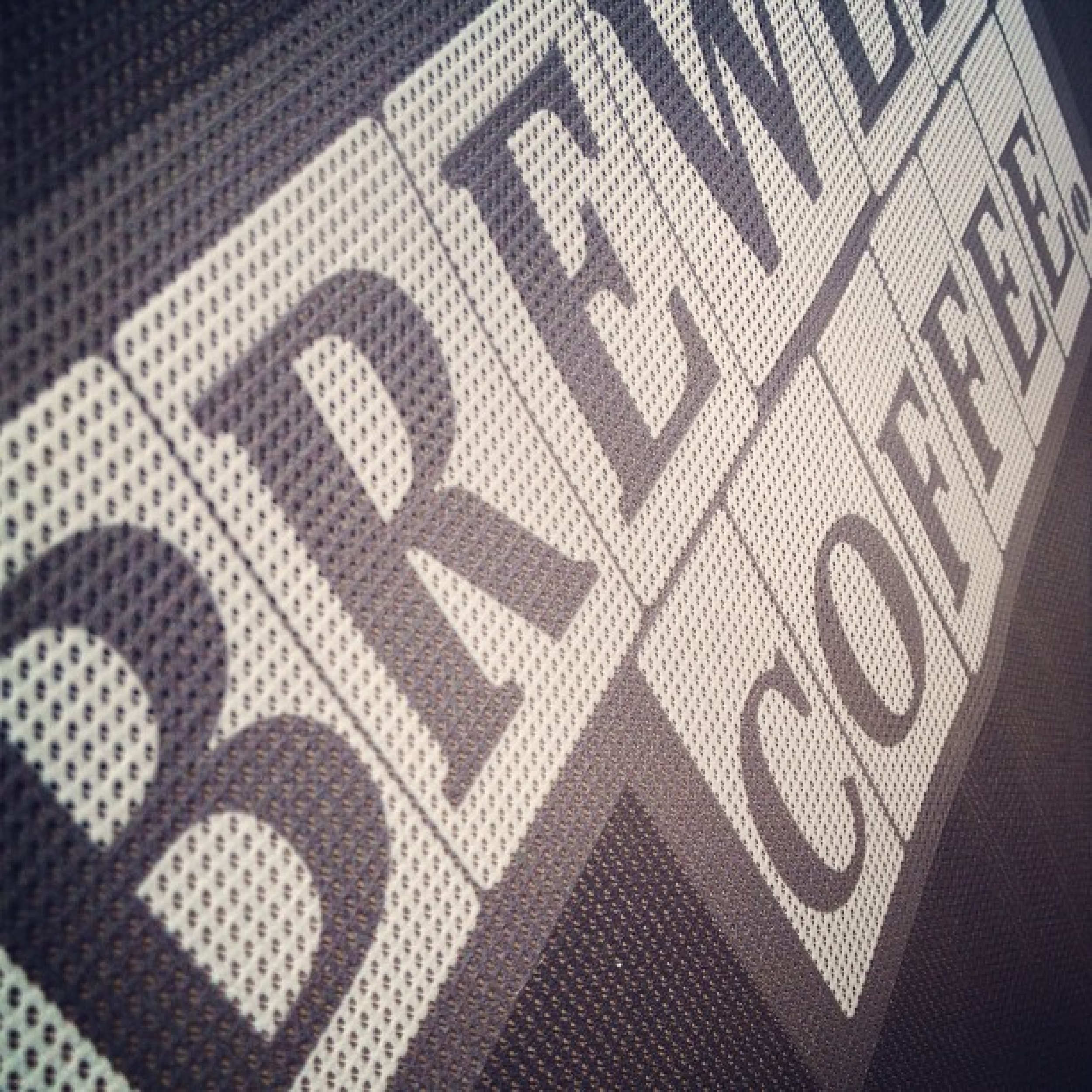 Brewers Coffee - Mesh Cafe Banner Brewers Coffee PVC Mesh Printed Cafe Banner, Bespoke Cafe Banners, Alfresco Cafe Panels, PVC Mesh Panels, Restaurant Panels, Commercial Cafe Panels, Custom Made PVC Mesh Panels, Digitally Printed Banners