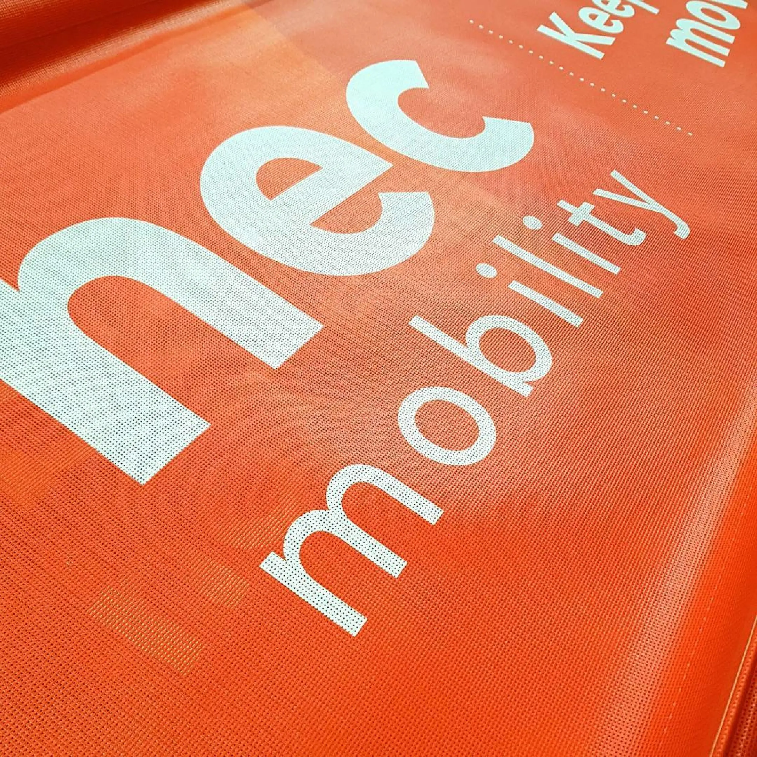 NEC - Mesh Cafe Banner NEC PVC Mesh Printed Cafe Banner, Bespoke Cafe Banners, Alfresco Cafe Panels, PVC Mesh Panels, Restaurant Panels, Commercial Cafe Panels, Custom Made PVC Mesh Panels, Digitally Printed Banners