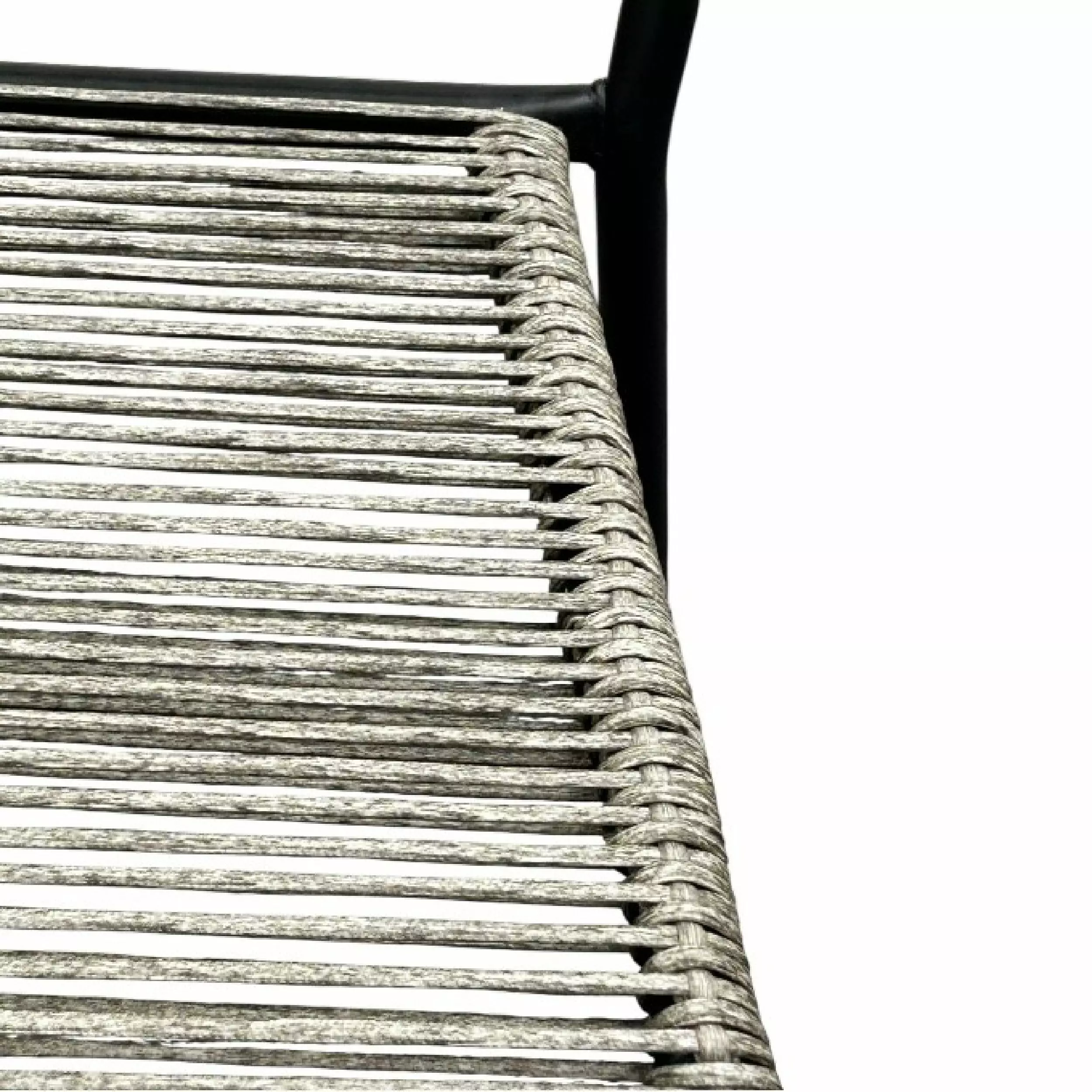 Rattan Rope Stacking Chair - Close Up