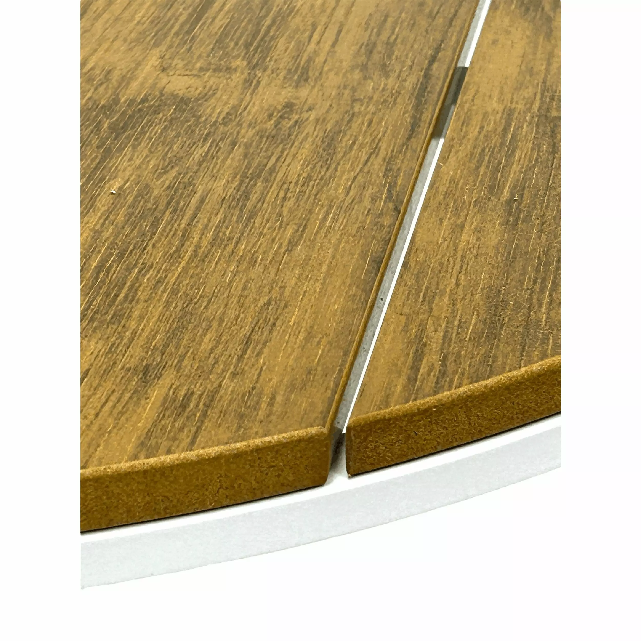 White Round Bistro Table - Table Top Close Up
