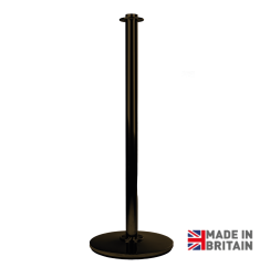 Bronze Effect Cafe Barrier Post, Bronze Finish Cafe Barrier Post, Bronze Anodised Cafe Barrier Post, Metallic finish Café Barrier Posts, Metal finish Café Barrier Posts, Bronze Café Barriers, Heavy Duty Café Barrier Post, Cafe Windbreak